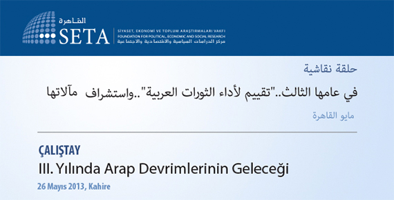 SETA Kahire’den ‘3. Yılında Arap Devrimlerinin Geleceği’ Çalıştayı